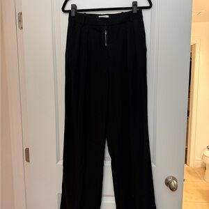 Aritiza Effortless Pants Black Wide Leg Pants